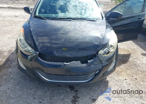 2013 Hyundai Elantra Gls from USA, damaged, VIN 5NPDH4AE4DH416637